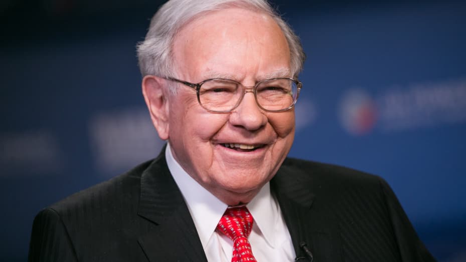 Warren Buffet CEO of Berkshire Hathaway. Photo: Getty Images