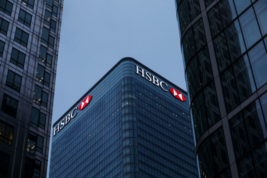 HSBC's current lease on the Docklands skyscraper will expire in 2027. Photographer: Luke MacGregor, Bloomberg