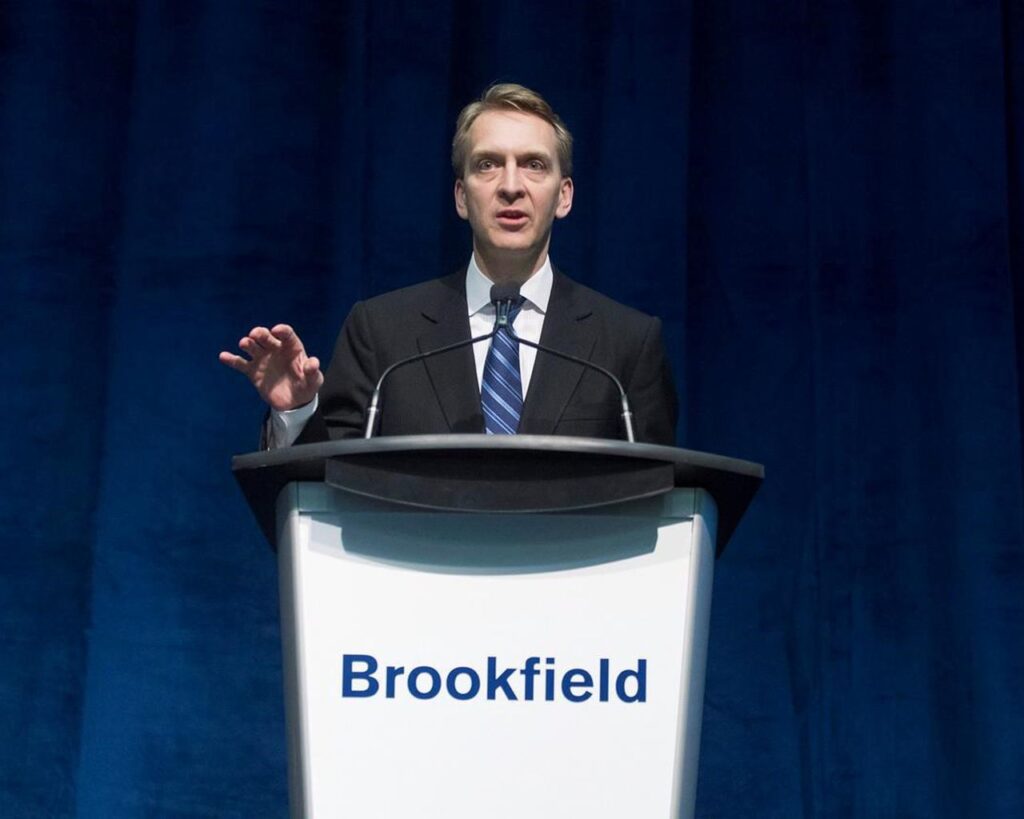 Brookfield Asset Management's CEO Bruce Flatt attends the company's AGM in Toronto on May 6, 2015. THE CANADIAN PRESS/Chris Young
