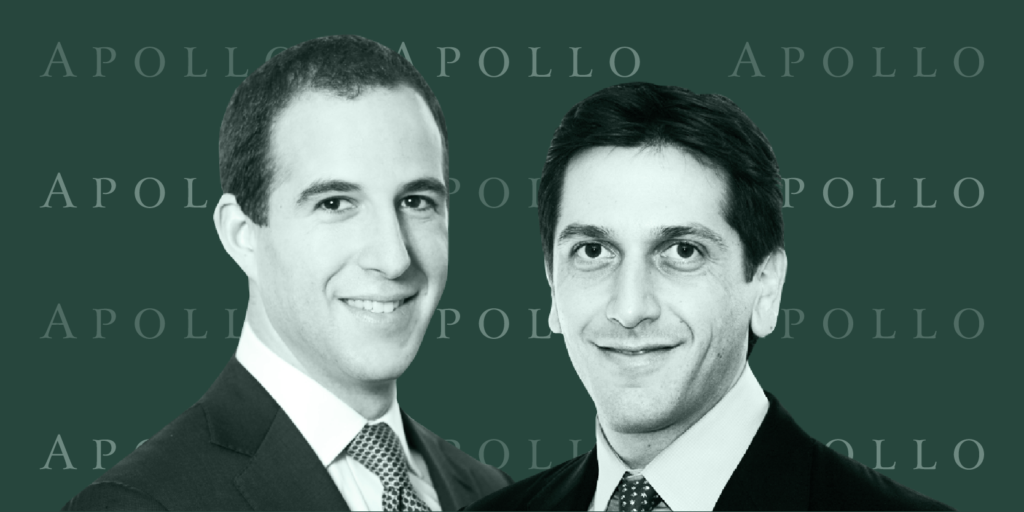 David Sambur (left) and Matt Nord will lead Apollo's private equity business. Photo: Ruobing Su/Business Insider/Apollo