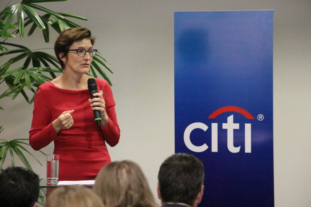 Citi CEO Jane Fraser discusses efforts to streamline operations and simplify Citigroup's organizational structure. Photo: Shutterstock 
