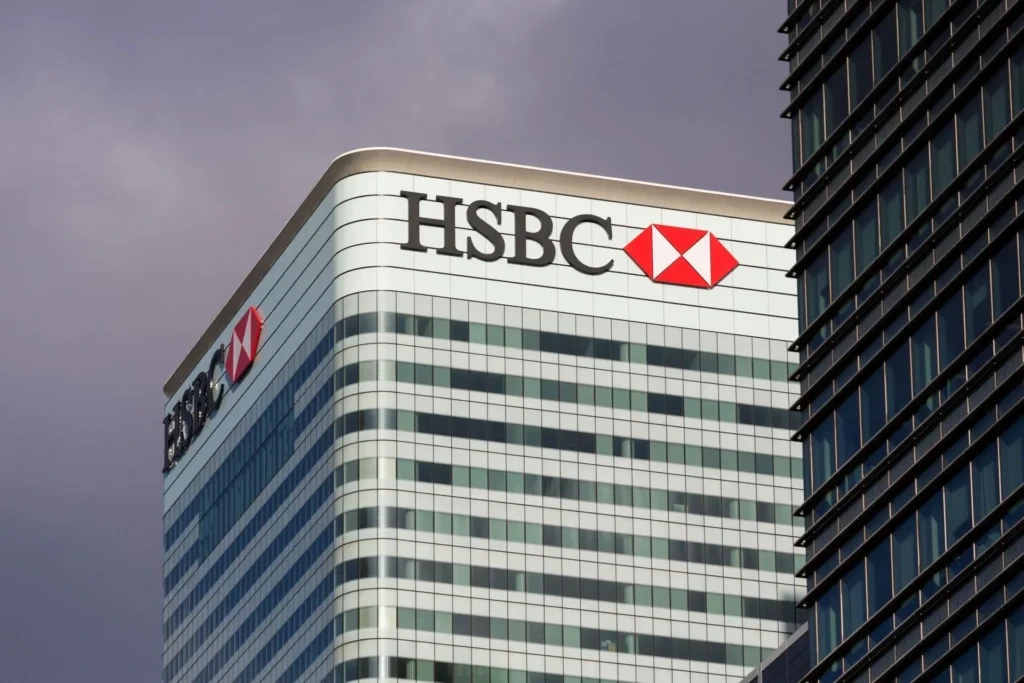 The HSBC Tower in Canary Wharf - Site of Discrimination Lawsuit Against HSBC. Photo: Richard H./Alamy