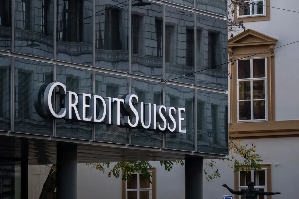 Credit Suisse's office in a different era: A flashback to before the takeover by UBS and the ongoing AT1 debt controversy. PHOTO: CNN/Alp/Shutterstock