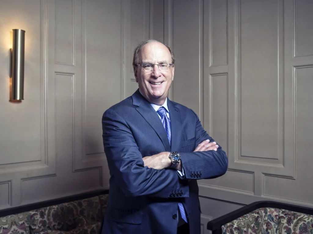 BlackRock CEO Larry Fink drives company's expansion into private markets, technology and alternative investments through pursuit of acquisitions.. PHOTO: Media/FinancialReview