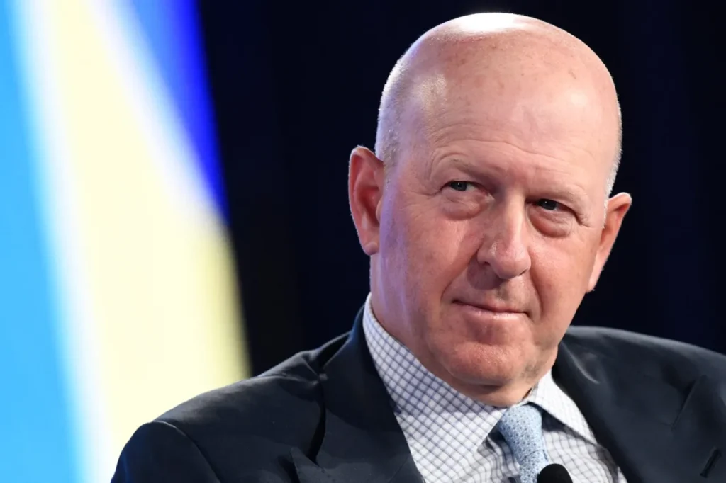 David Solomon, CEO of Goldman Sachs, leads the bank's annual job cuts as cost reduction measures continue. PHOTO: AEW/Shutterstock