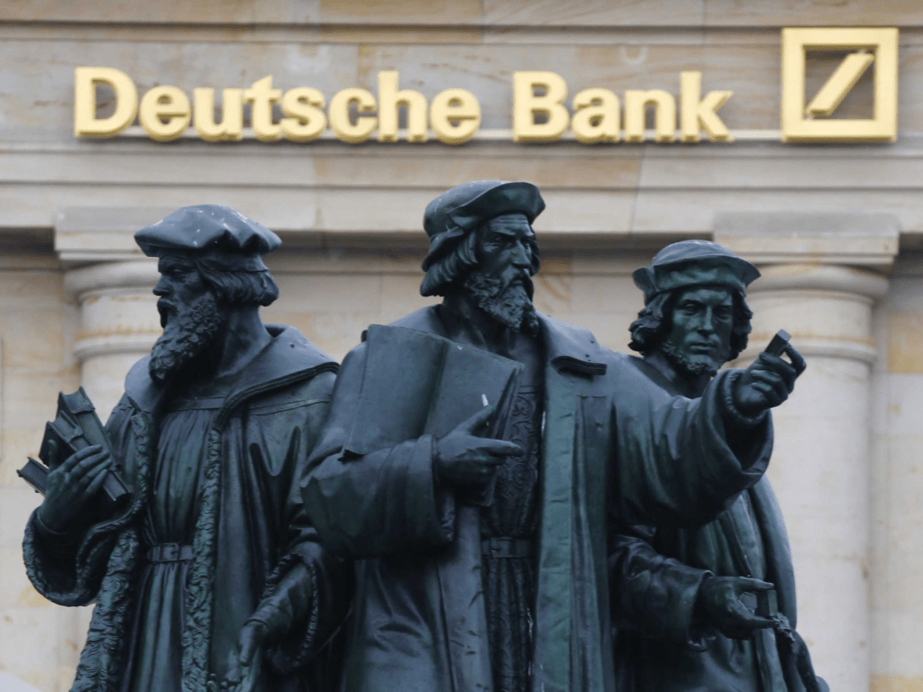 Deutsche Bank partners with Taurus for digital asset infrastructure expansion. PHOTO: AP.LI/GettyImages