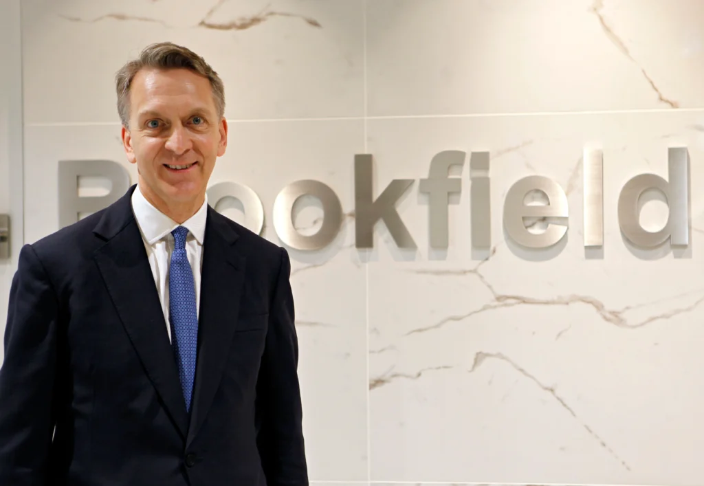 Brookfield CEO Bruce Flatt at the helm, steering the company towards successful investments and increased financial capabilities. PHOTO: Reuters/Hideyuki Sano