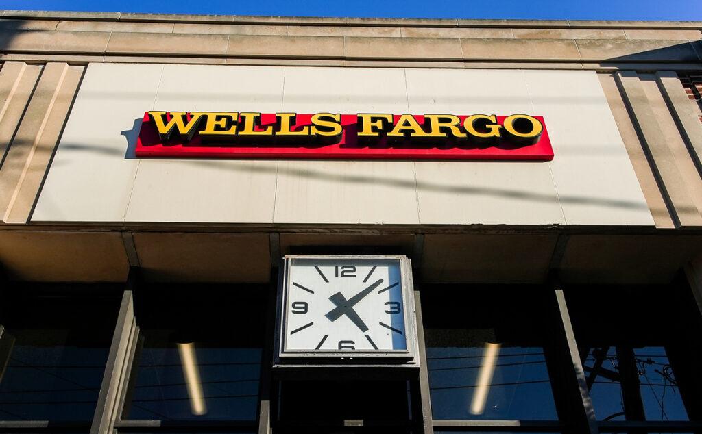 Wells Fargo building on Post Road. Photo: Shutterstock