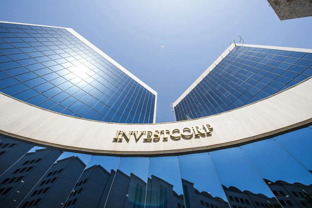 Investcorp Capital Plc's successful IPO demonstrates investor demand, as their headquarters stands tall in Abu Dhabi. PHOTO: Ki/Shutterstock
