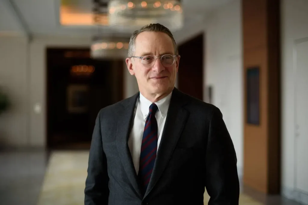 Howard Marks, Co-Chairman of Oaktree Capital Group LLC, discusses the firm's interest in China's loan market. PHOTO: Barrons/Shutterstock