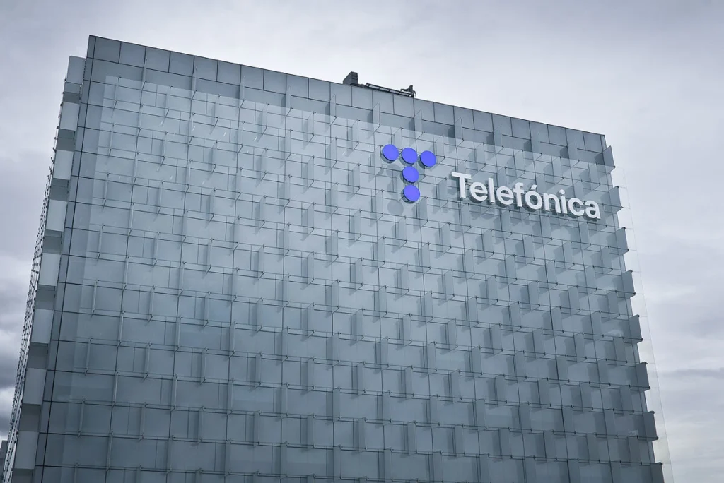 Headquarters of Telefonica, as Spanish government acquires 10% stake in the telecommunications giant. PHOTO: JMCadenas