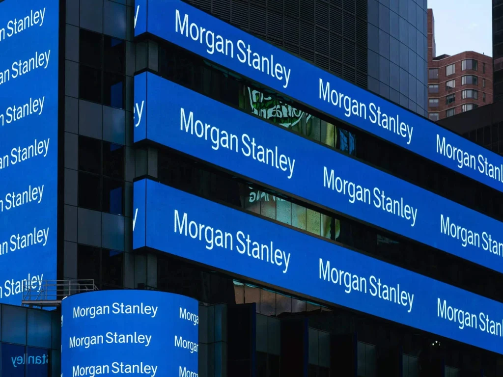 The New York Office of Morgan Stanley, with the institution's latest report expressing a mixture of hope and prudence. PHOTO: Irisd36/WallPaper