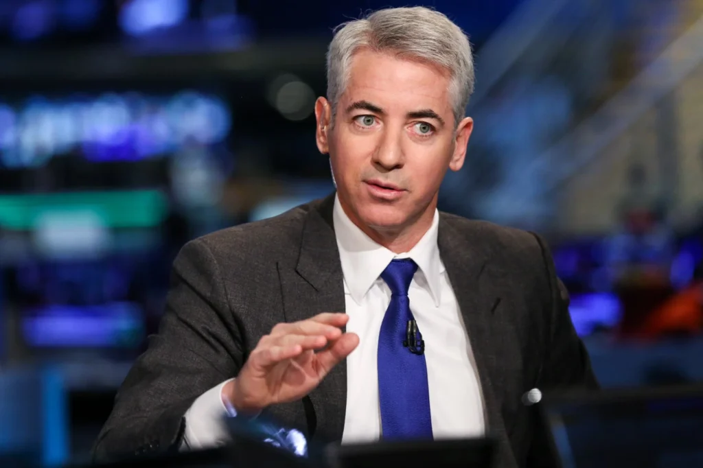 Bill Ackman, founder and CEO of Pershing Square Capital Management, a hedge fund which outperformed peers in 2023. PHOTO: Adam Jeffery/CNBC