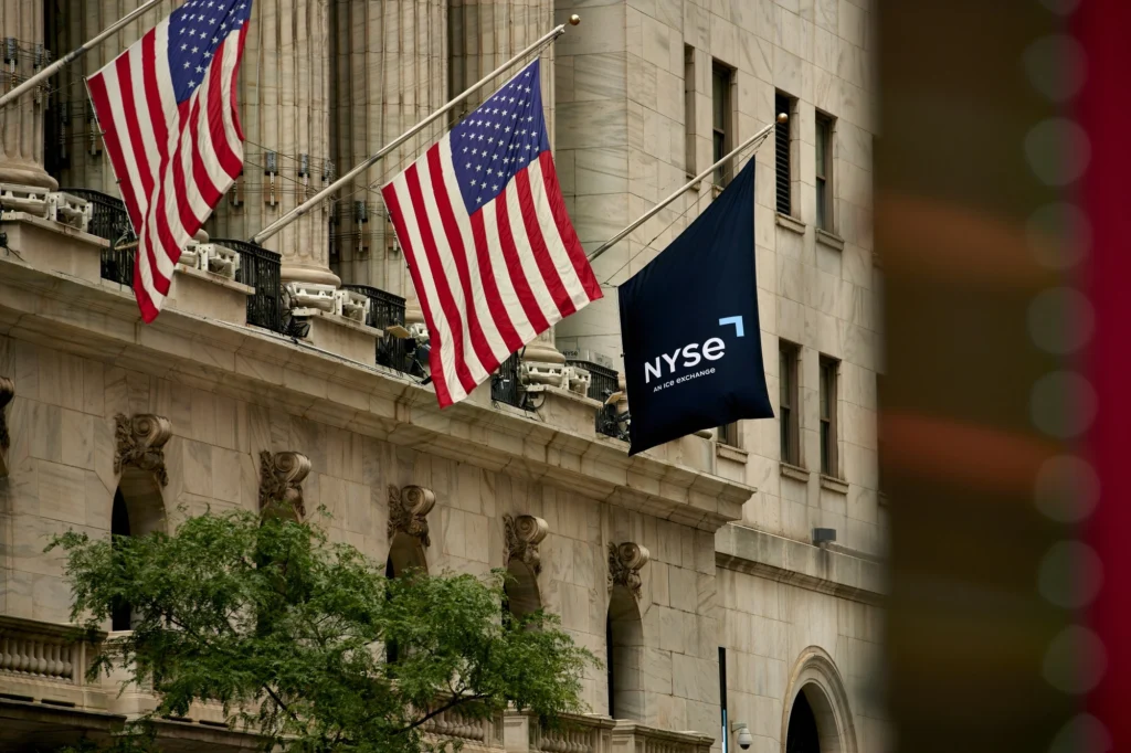 The New York Stock Exchange (NYSE) in New York, US as American Healthcare REIT prepares its IPO. PHOTOr: Gabby Jones/Bloomberg 