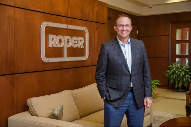 Roper Technologies CEO Neil Hunn is seen in this undated image from the Business Observer. PHOTO: Courtesy of the Business Observer