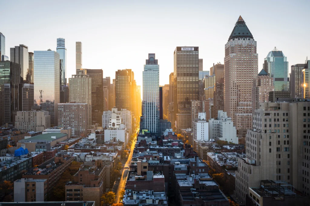 The New York Financial District, The Home of Global Private Equity. PHOTO: ElevateLab/Shutterstock