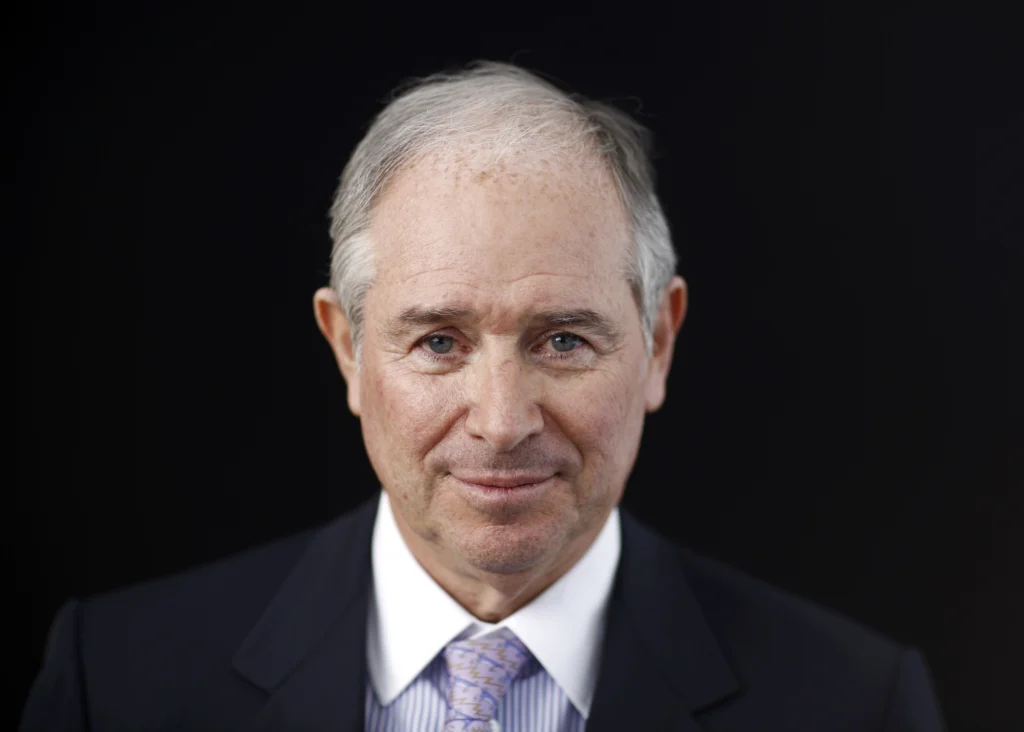 Blackstone Group CEO Steve Schwarzman. PHOTO: Simon Dawson/Bloomberg