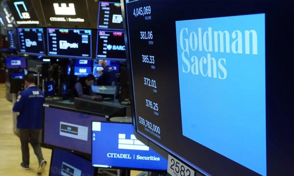 Goldman Sachs saw a 25% surge in equity trading revenue. Photo: Shutterstock