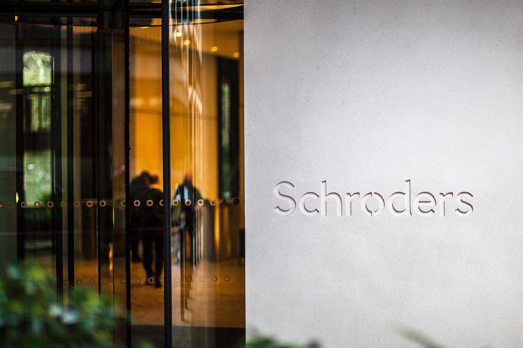 RM09JJ Schroders PLC Head Office HQ at 1 London Wall Place in the City of London Financial District. Multinational Asset Management Company, founded in 1804. Photo: Getty Images