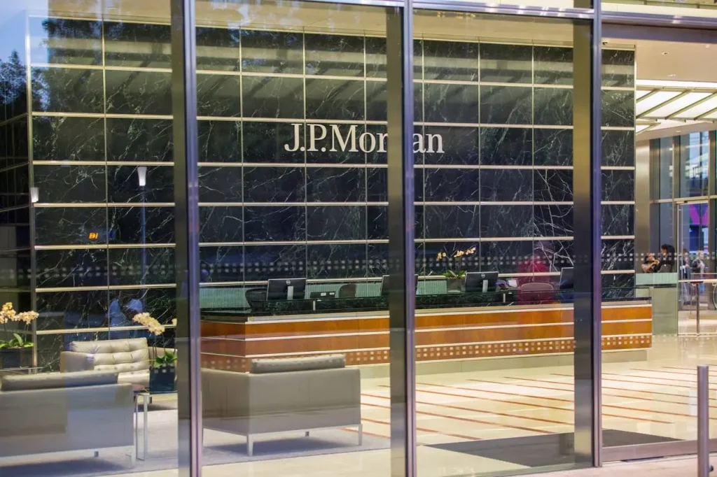The JP Morgan office in Canary Wharf, London PHOTO: ISTOCK