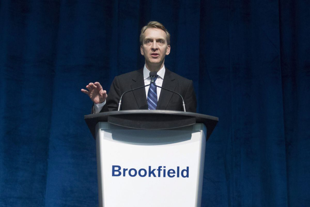 Bruce Flatt, CEO of Brookfield. PHOTO: Brookfield/CHRIS YOUNG/THE CANADIAN PRESS