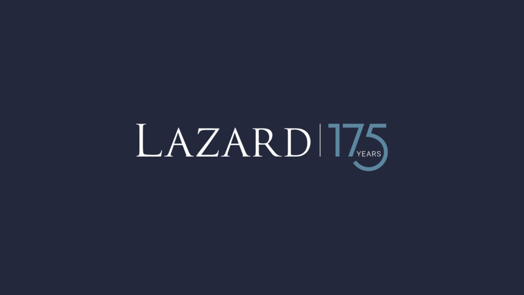 Lazard celebrates 175 years. PHOTO: Lazard