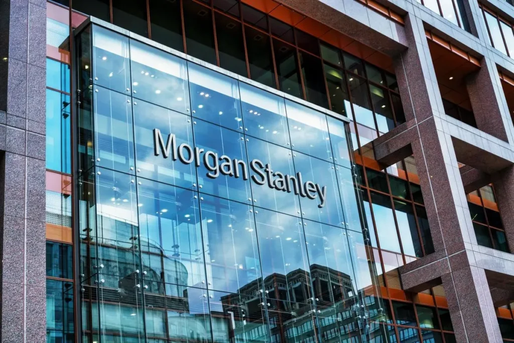 The Morgan Stanley London Office in Canary Wharf. PHOTO: Getty