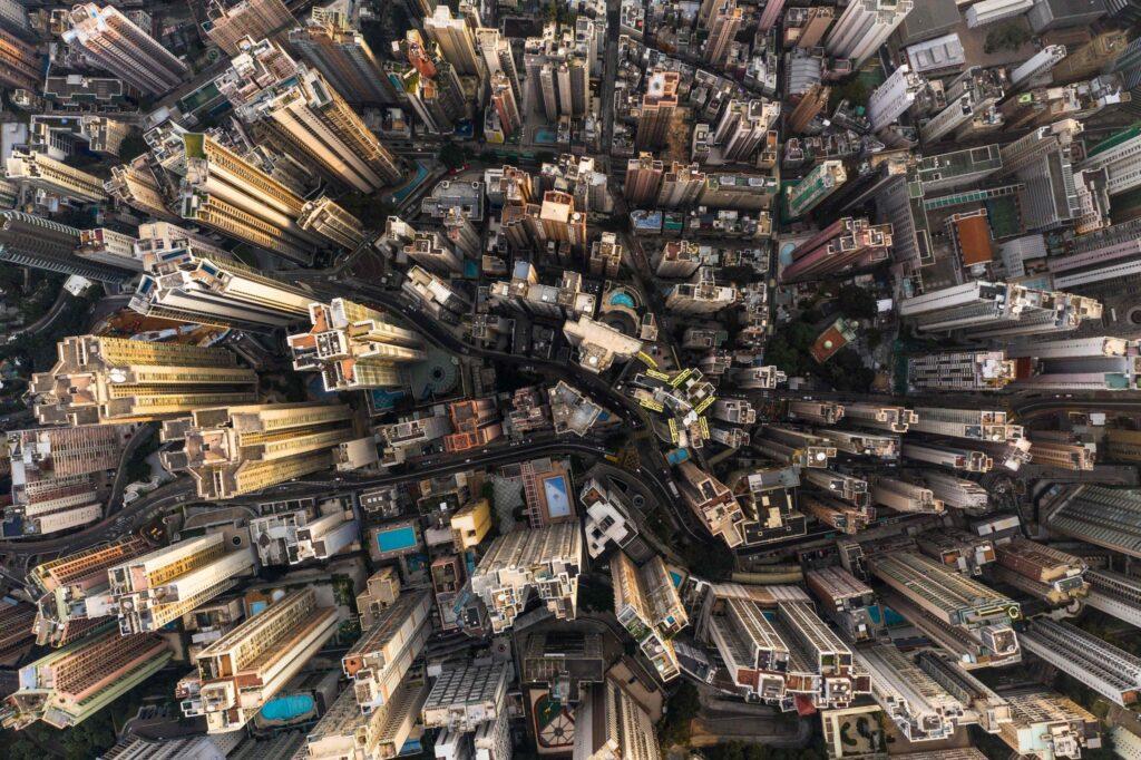 Hong Kong Property Birds Eye View. Photo: Shutterstock